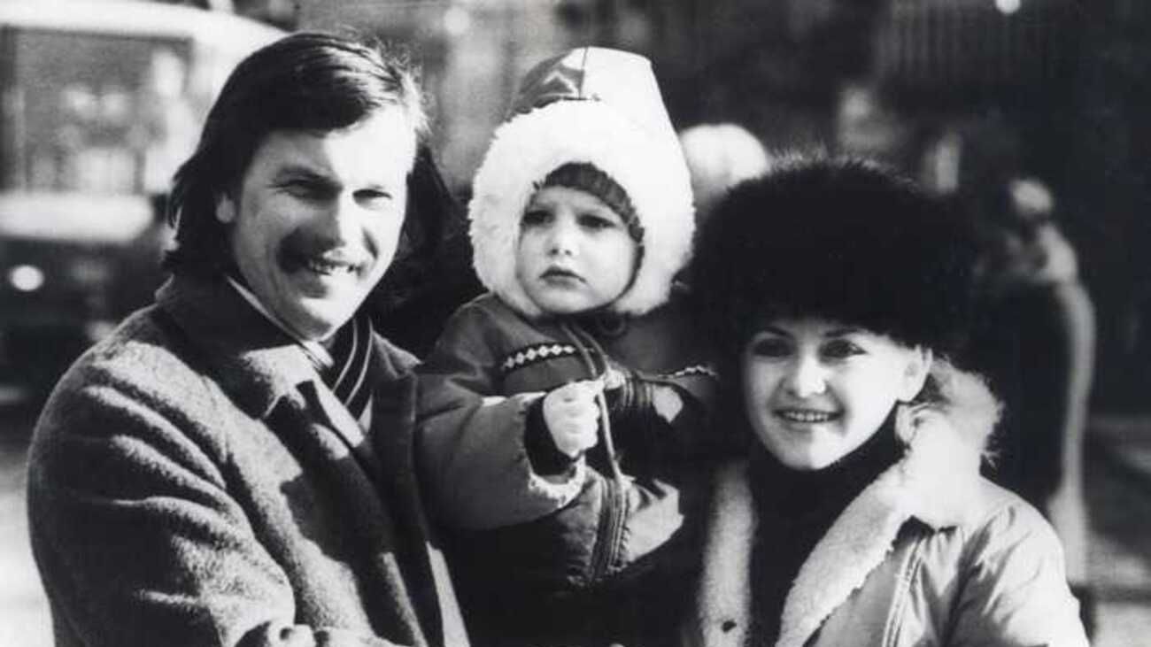 Игорь Билозир с сыном и возлюбленной Игорь Билозир с сыном и возлюбленной