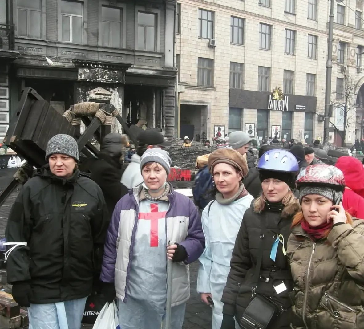 Аліна на Майдані Аліна на Майдані