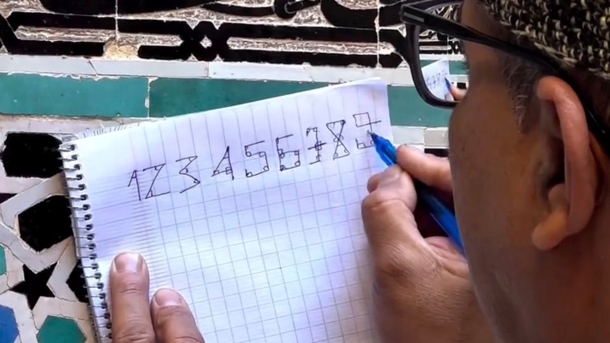 Происхождение цифр - теория об углах и есть ли в ней правда - вирусное видео из Марокко - Gentleman