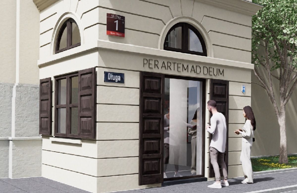 Что известно о самом маленьком здании в Варшаве Что известно о самом маленьком здании в Варшаве