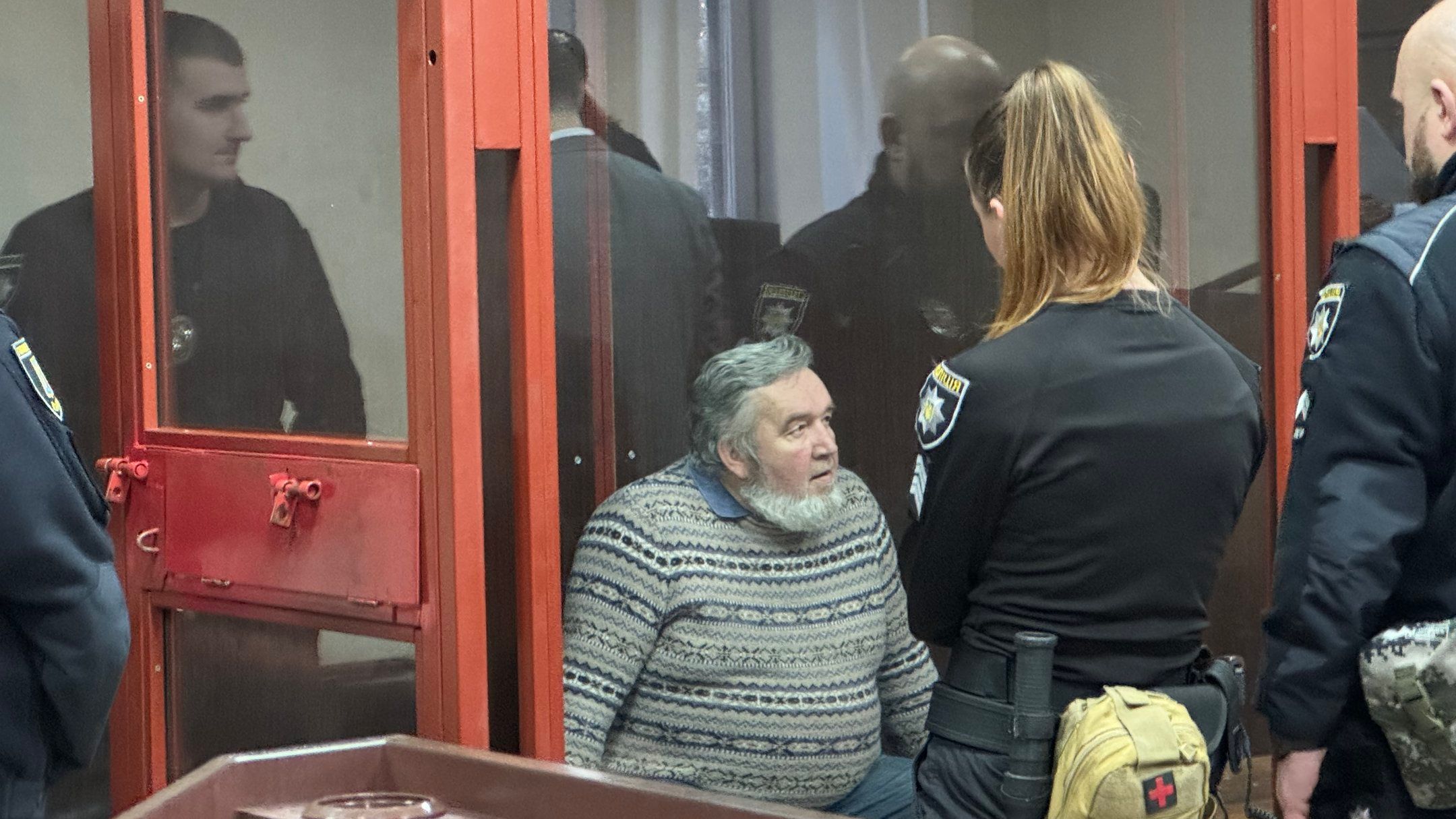 Илья Лапин в суде 27 марта