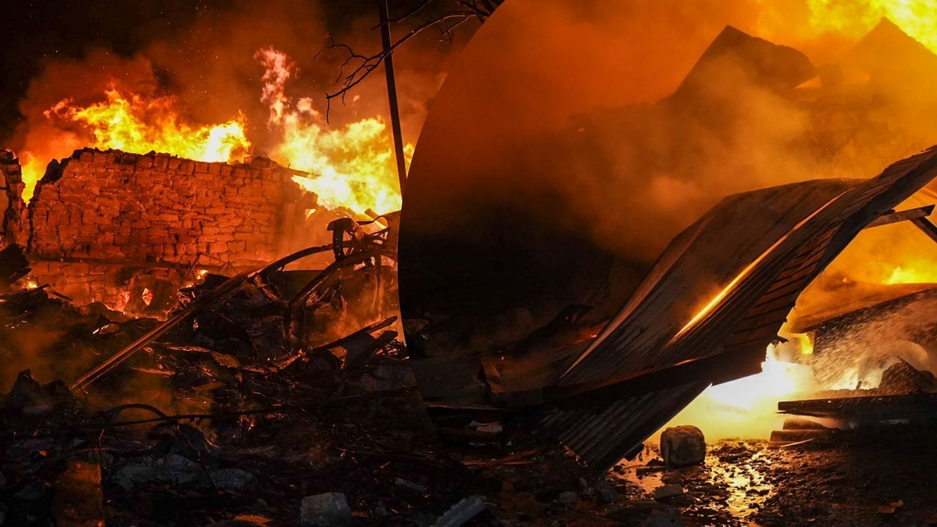 Наслідки атаки по Одещині Наслідки атаки по Одещині