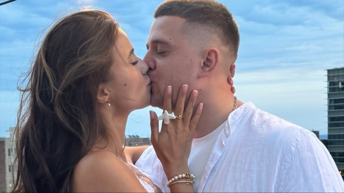 Екатерина Лозовицкая с бывшим парнем Екатерина Лозовицкая с бывшим парнем