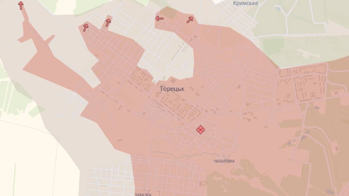 В ВСУ рассказали о потерях россиян в Торецке В ВСУ рассказали о потерях россиян в Торецке