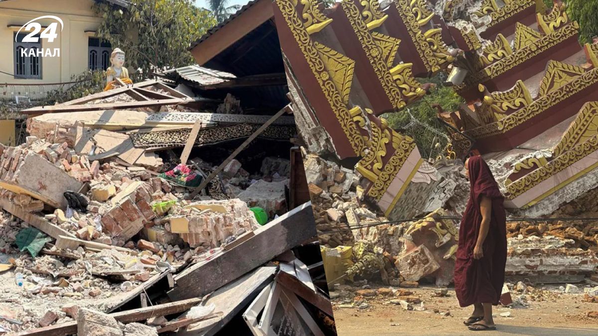 В Мьянме произошло новое землетрясение