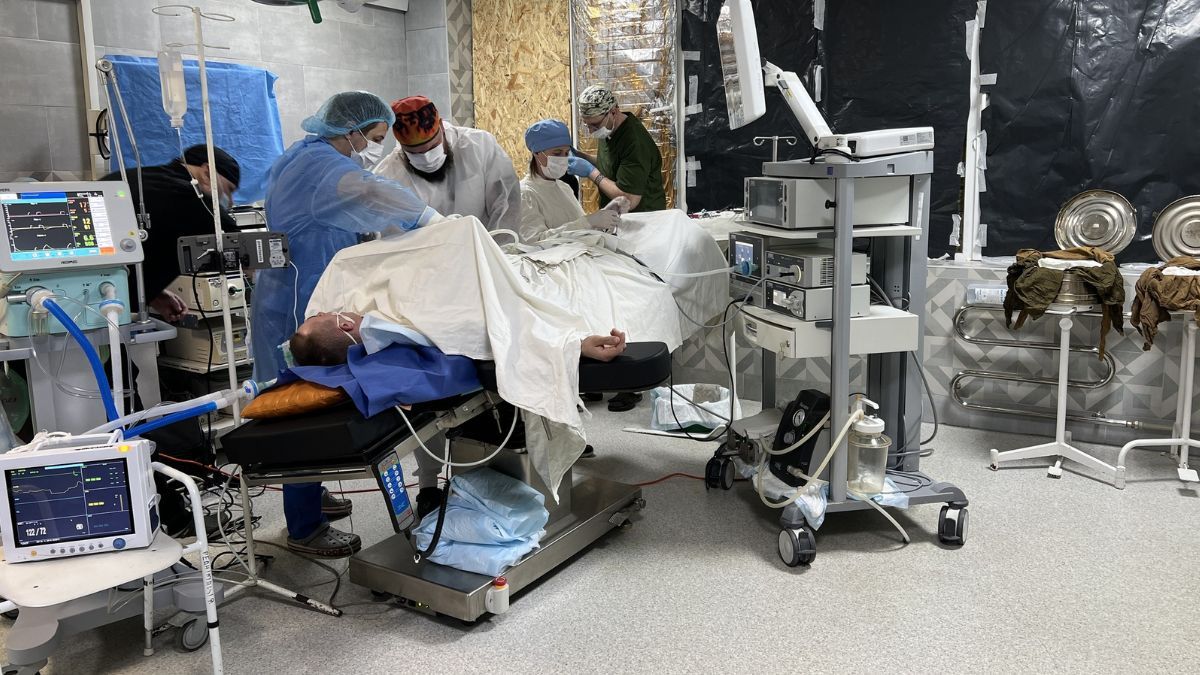 Во время атаки в Харькове пострадал госпиталь Во время атаки в Харькове пострадал госпиталь