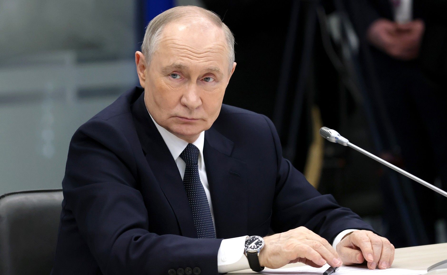 Російський диктатор Владімір Путін Російський диктатор Владімір Путін