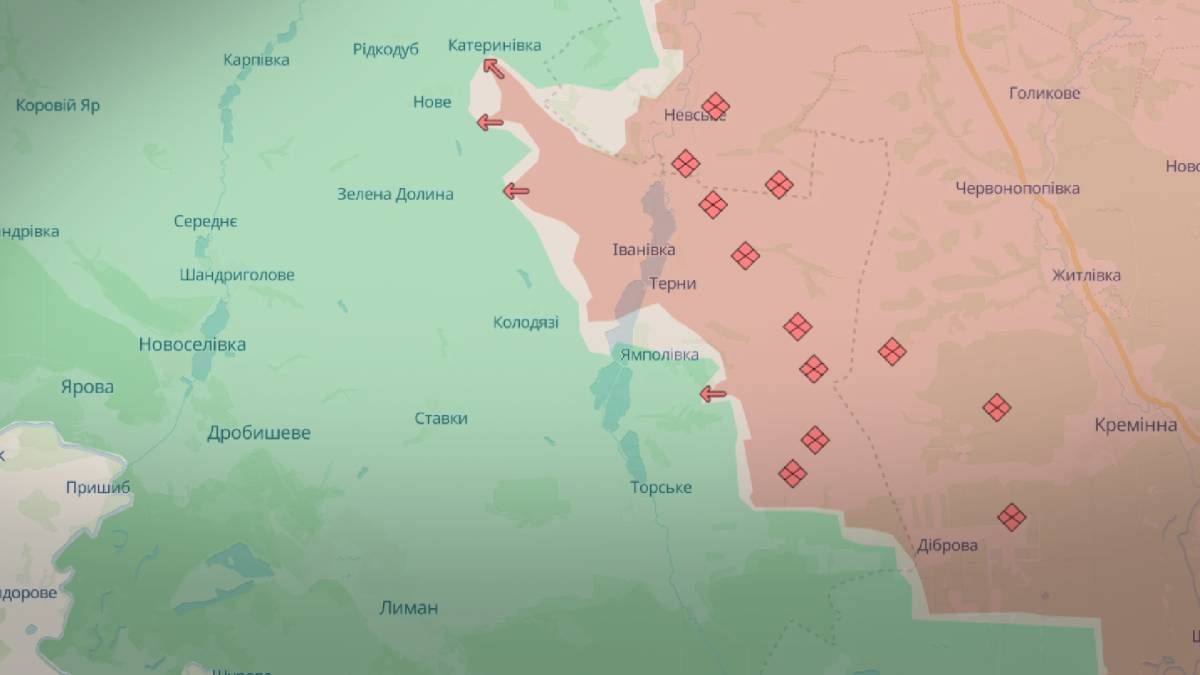 Окупанти створили відносно стабільний плацдарм біля Лиману Окупанти створили відносно стабільний плацдарм біля Лиману