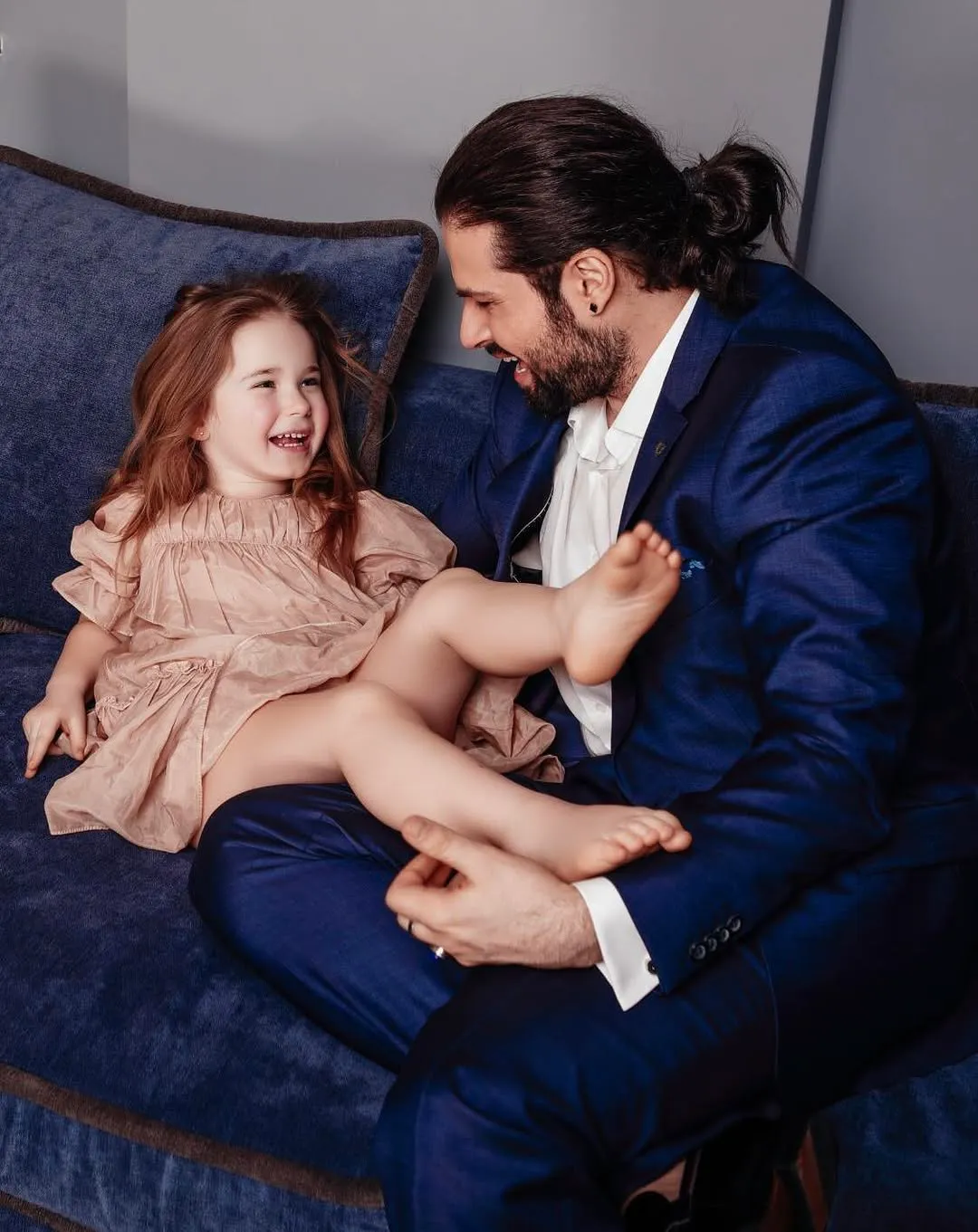 Девід Аксельрод з донькою Девід Аксельрод з донькою