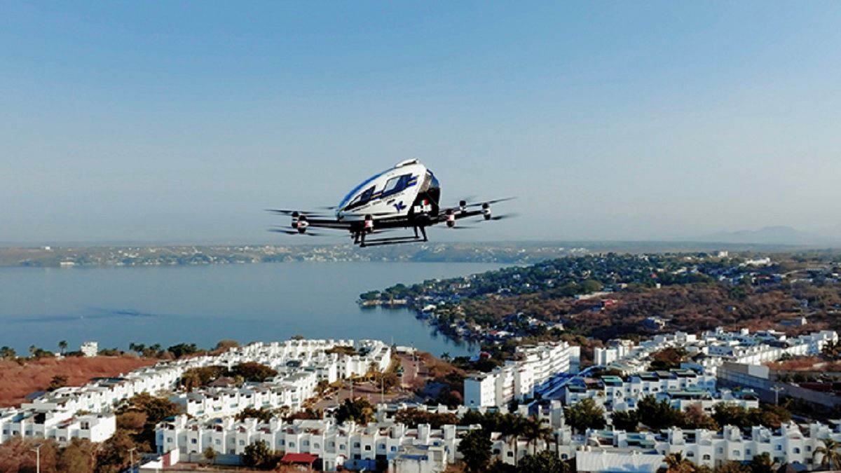 Китай дав дозвіл на запуск аеротаксі в країні Китай дав дозвіл на запуск аеротаксі в країні