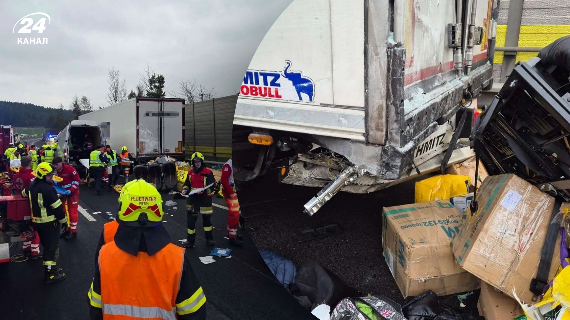 Кадры с места ДТП Кадры с места ДТП