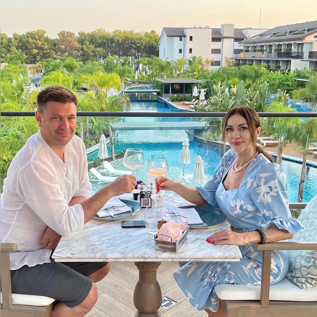 Наталія Валевська з ексчоловіком Наталія Валевська з ексчоловіком