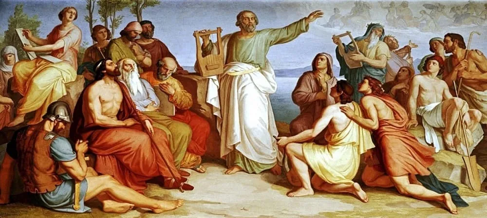 Густав Эгер Гомер среди греков Густав Эгер Гомер среди греков