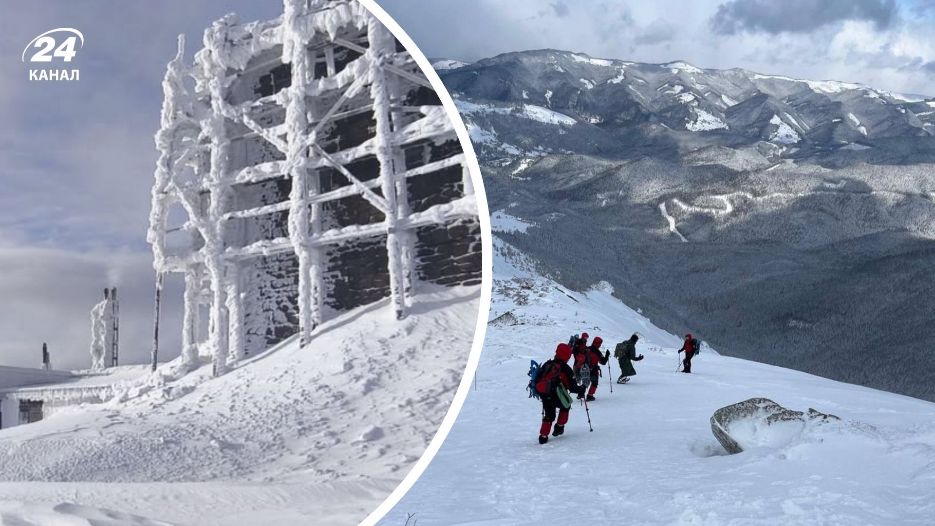 У Карпатах випало 30 сантиметрів снігу У Карпатах випало 30 сантиметрів снігу