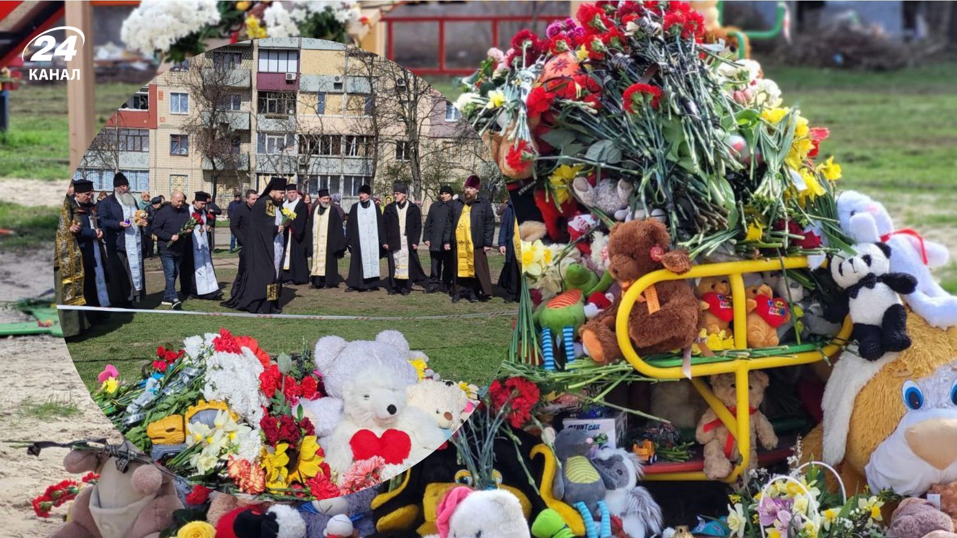 На місці удару Росії по Кривому Розі відслужили панахиду за загиблими - 24 Канал На місці удару Росії по Кривому Розі відслужили панахиду за загиблими - 24 Канал