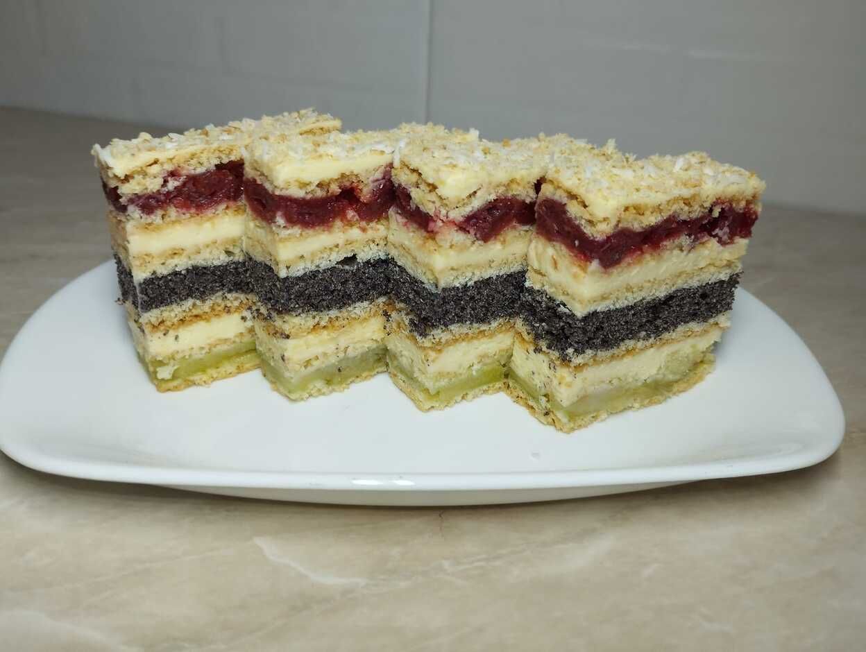 Знаменитый пирог "Три вкуса" Знаменитый пирог "Три вкуса"