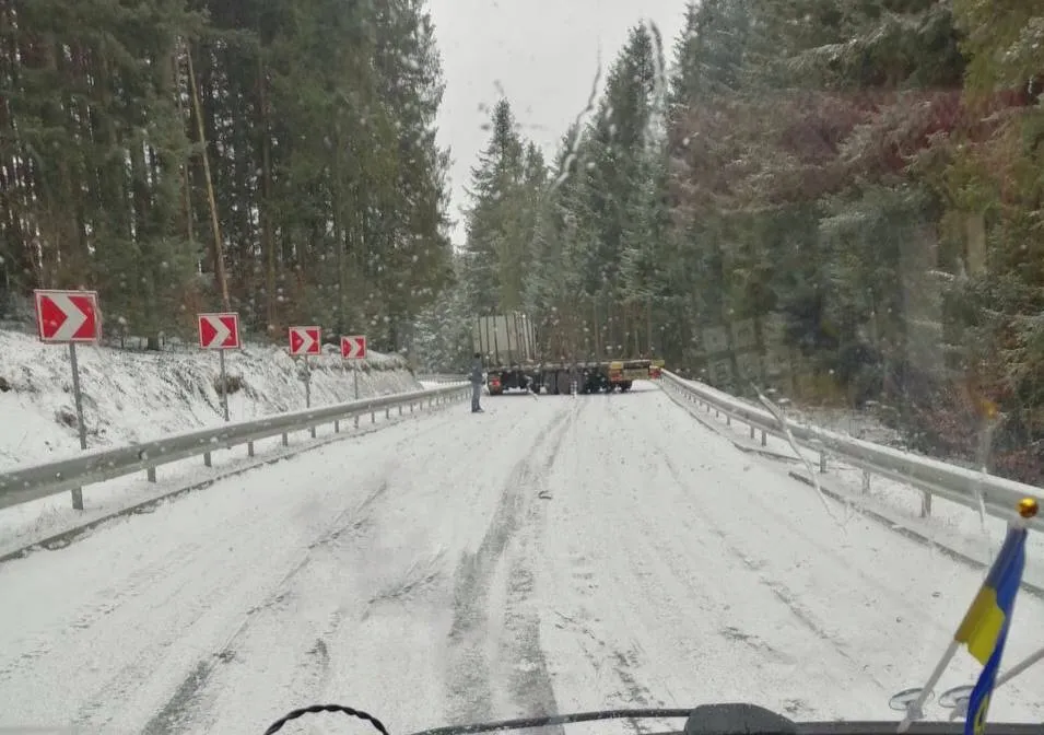 Снег на Львовщине Снег на Львовщине