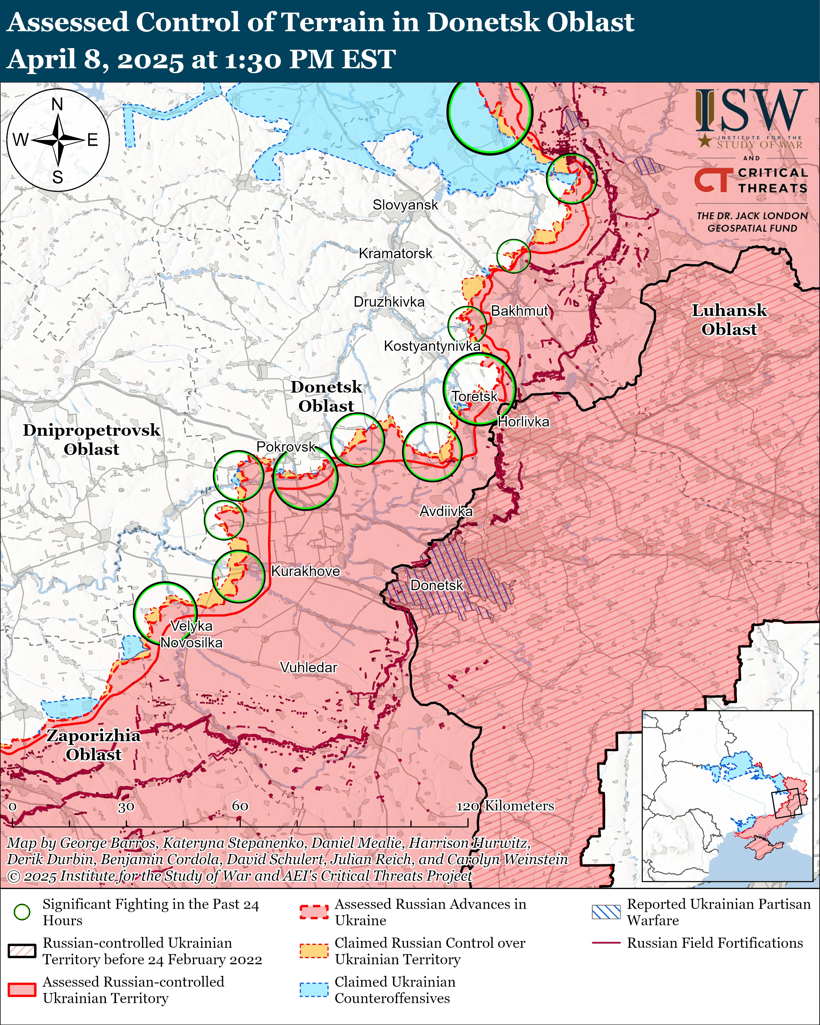 Боевые действия в Донецкой области Боевые действия в Донецкой области