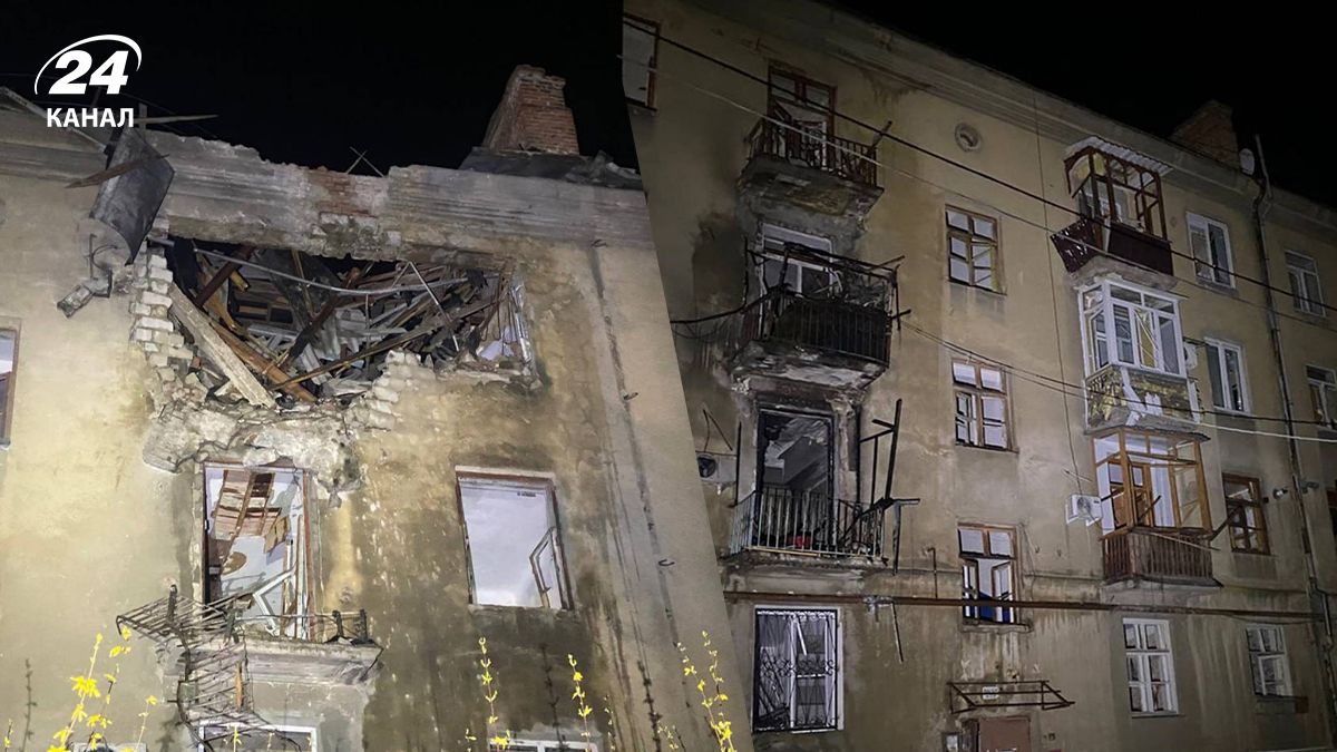 Росія вдарила по будинку у Краматорську Росія вдарила по будинку у Краматорську