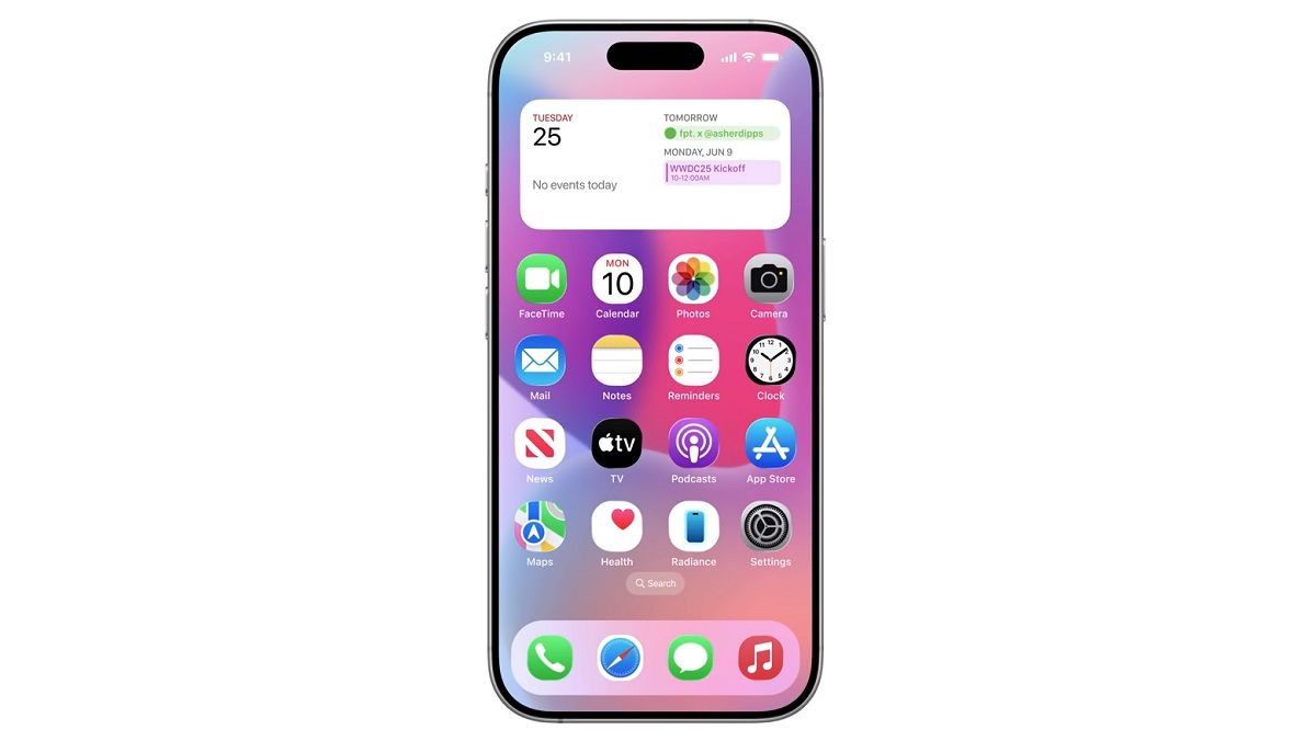iOS 19 - новий дизайн системи iOS 19 - новий дизайн системи