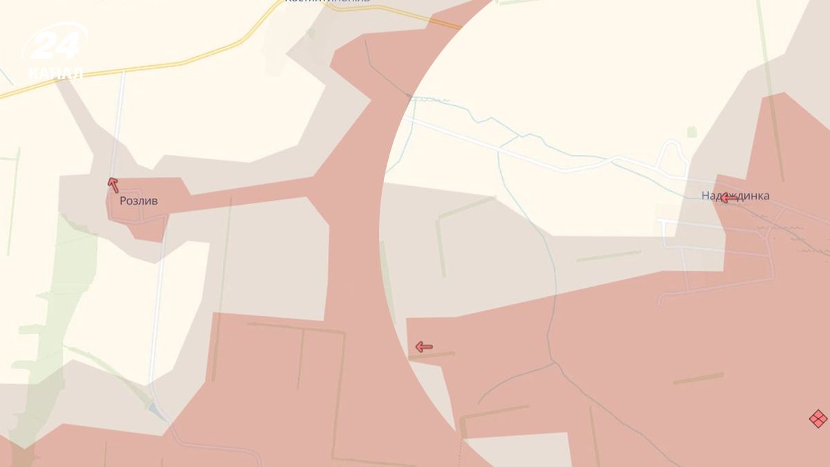 Карта бойових дій від Deep State - росіяни просуваються на 3 напрямках - новини України - 24 Канал Карта бойових дій від Deep State - росіяни просуваються на 3 напрямках - новини України - 24 Канал