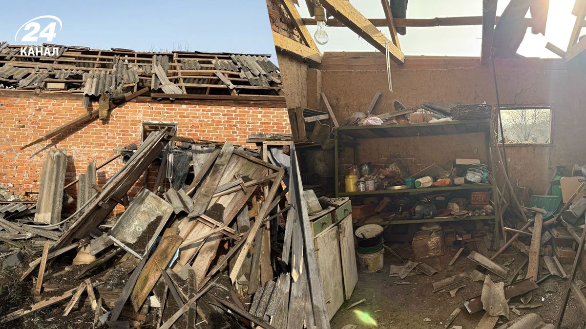Наслідки атаки росіян по Полтавській області 10 квітня