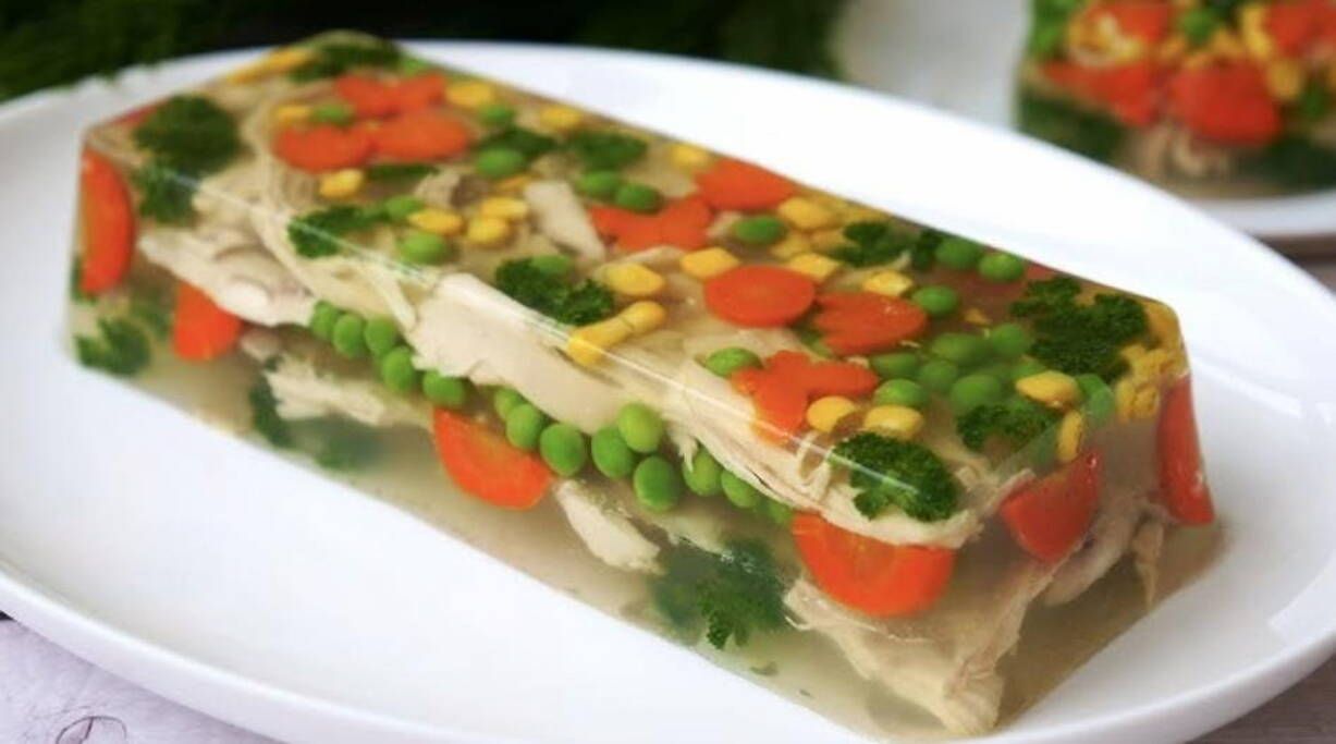 Праздничный холодец Праздничный холодец