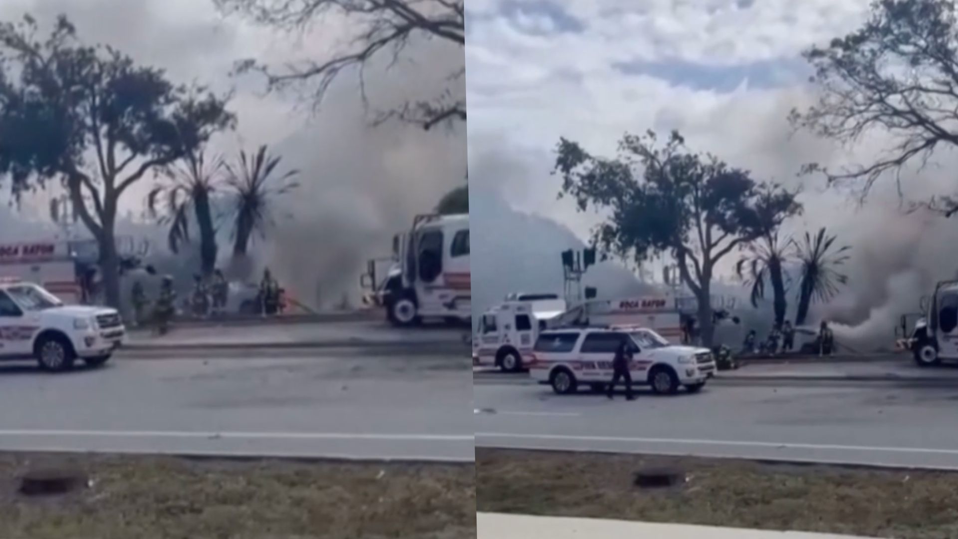 У США літак впав на залізничну колію У США літак впав на залізничну колію