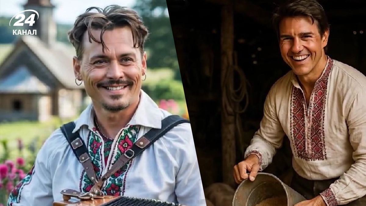 ШІ показав, як би виглядали голівудські зірки, якби жили в Україні ШІ показав, як би виглядали голівудські зірки, якби жили в Україні