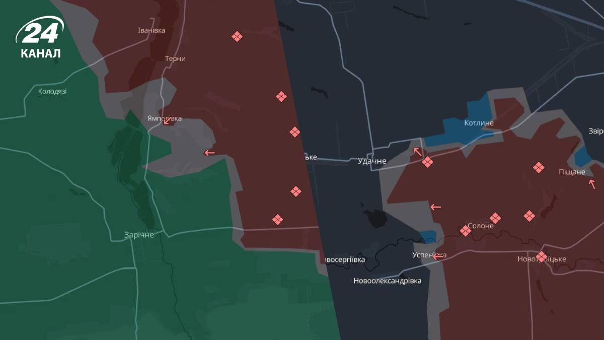 Карта DeepState 14 квітня 2025 Карта DeepState 14 квітня 2025