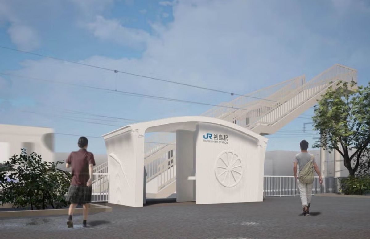 Железнодорожная станция на 3D-принтере Железнодорожная станция на 3D-принтере