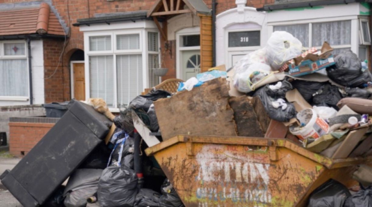 Мусор в Бирмингеме Мусор в Бирмингеме