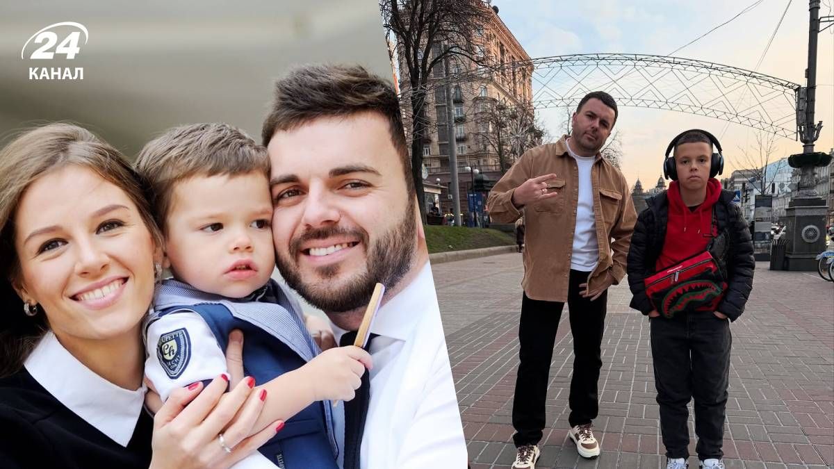 Григорій та Христина Решетники з сином Григорій та Христина Решетники з сином