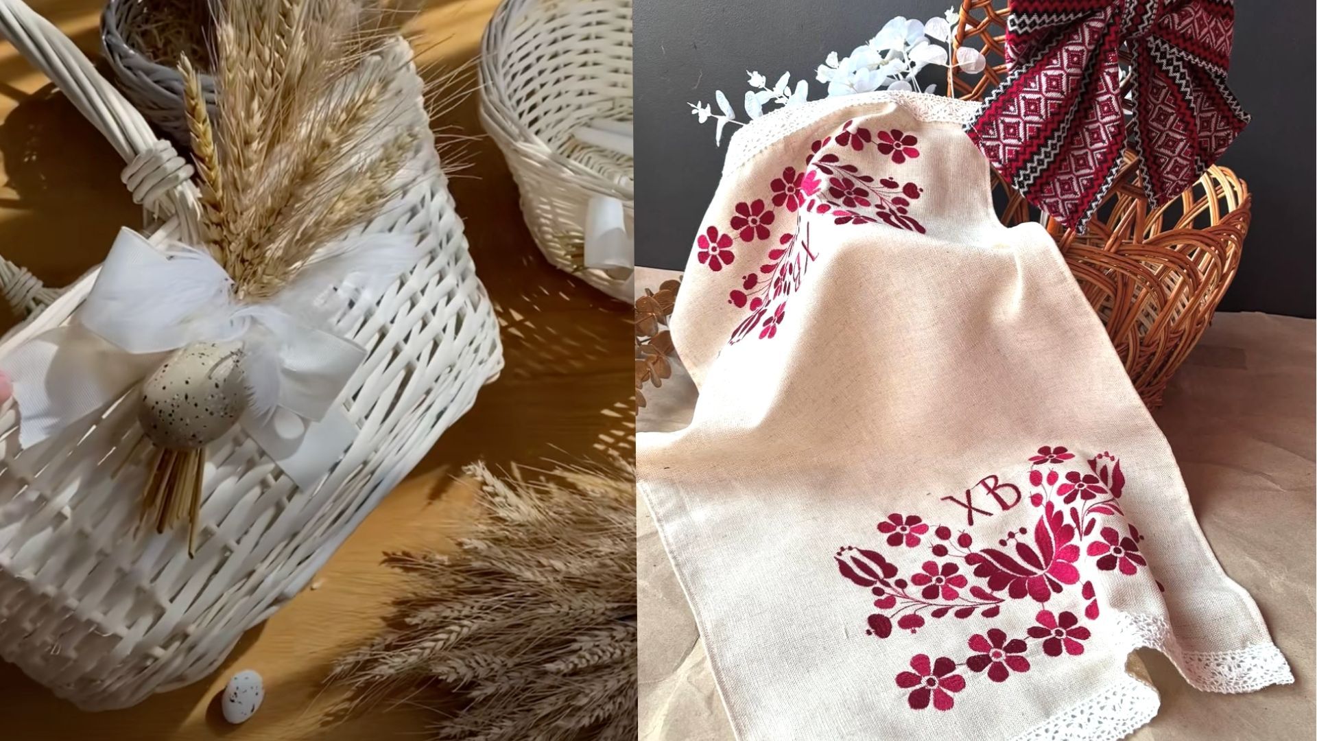 Як прикрасити великодній кошик Як прикрасити великодній кошик