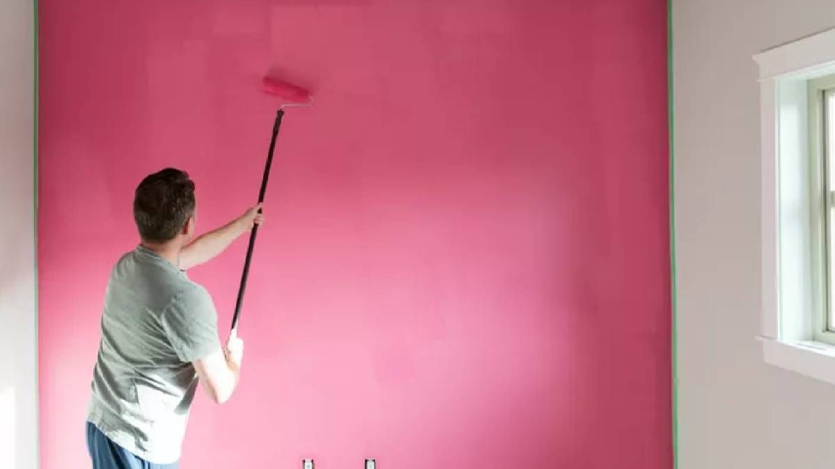 Покраска стен дома не так сложно, как может казаться