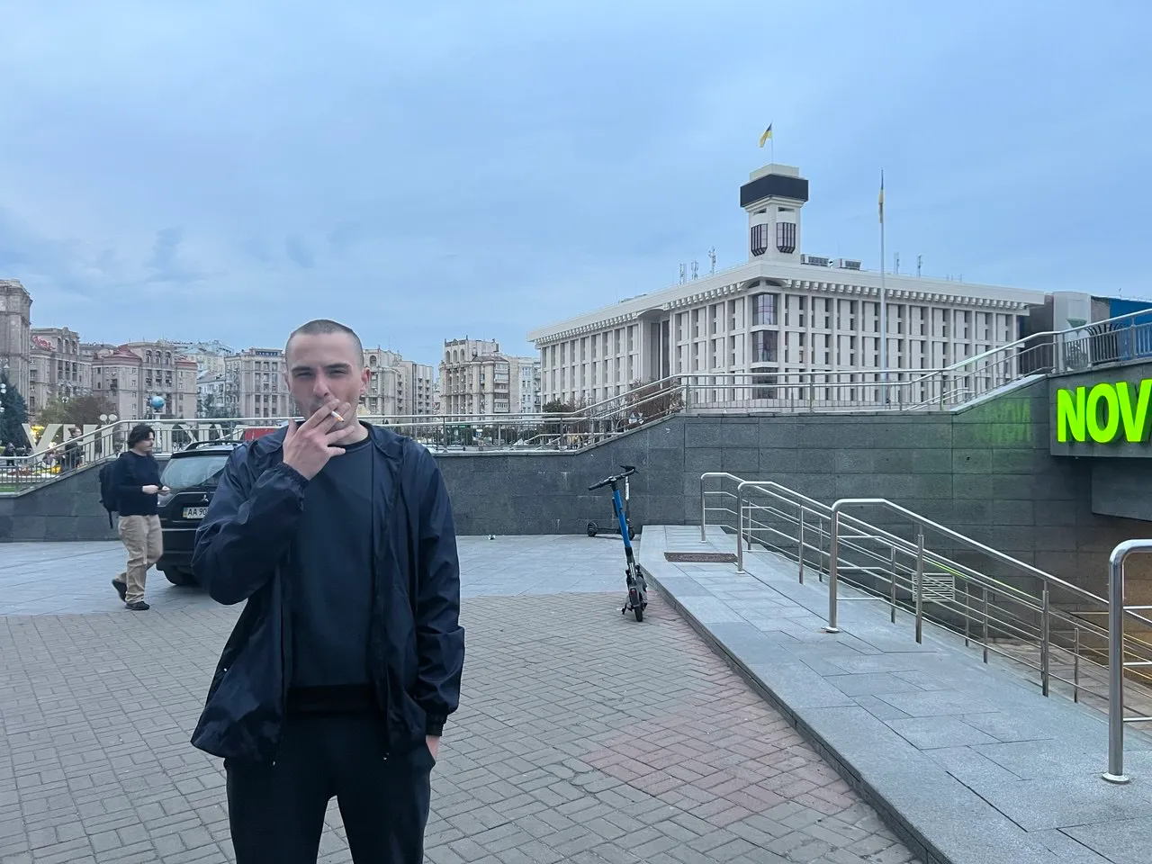 Алви Максим по возвращении из плена Алви Максим по возвращении из плена