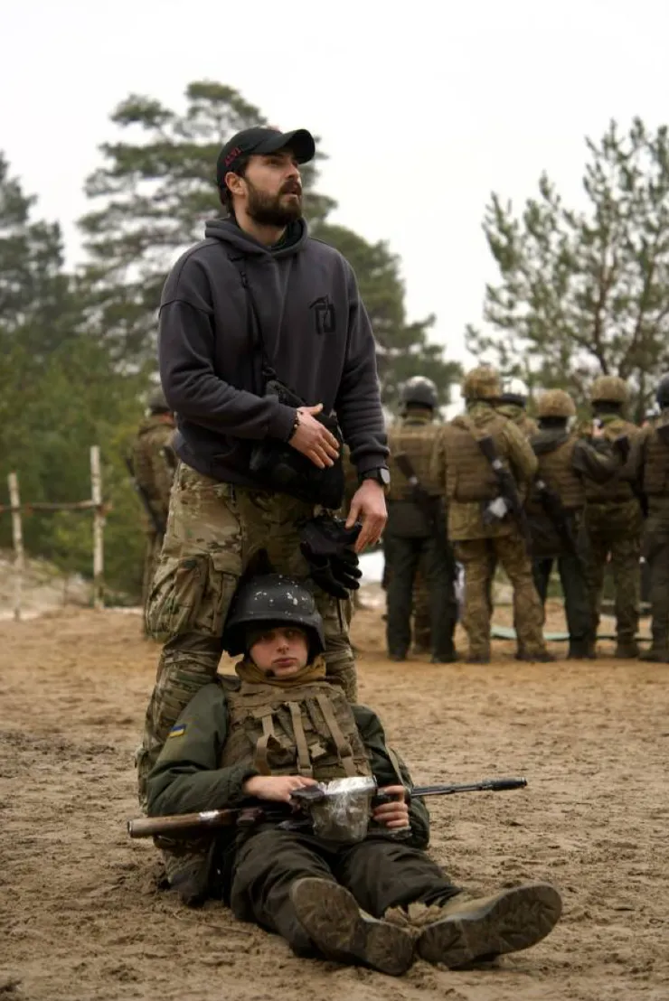 Алви в Азове как инструктор по тактической медицине Алви в Азове как инструктор по тактической медицине