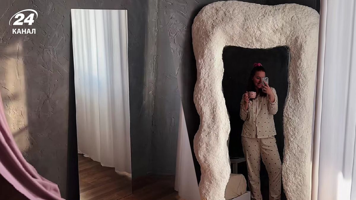 Стильное зеркало своими руками Стильное зеркало своими руками