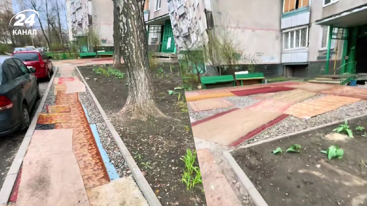 Необычный двор в Харькове Необычный двор в Харькове