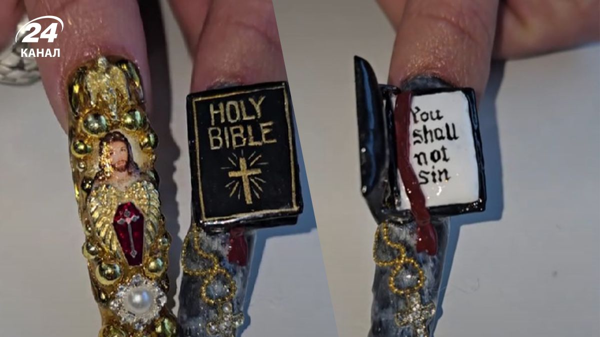 Манікюр до Великодня – жінки почали робити нігті з іконами Манікюр до Великодня – жінки почали робити нігті з іконами