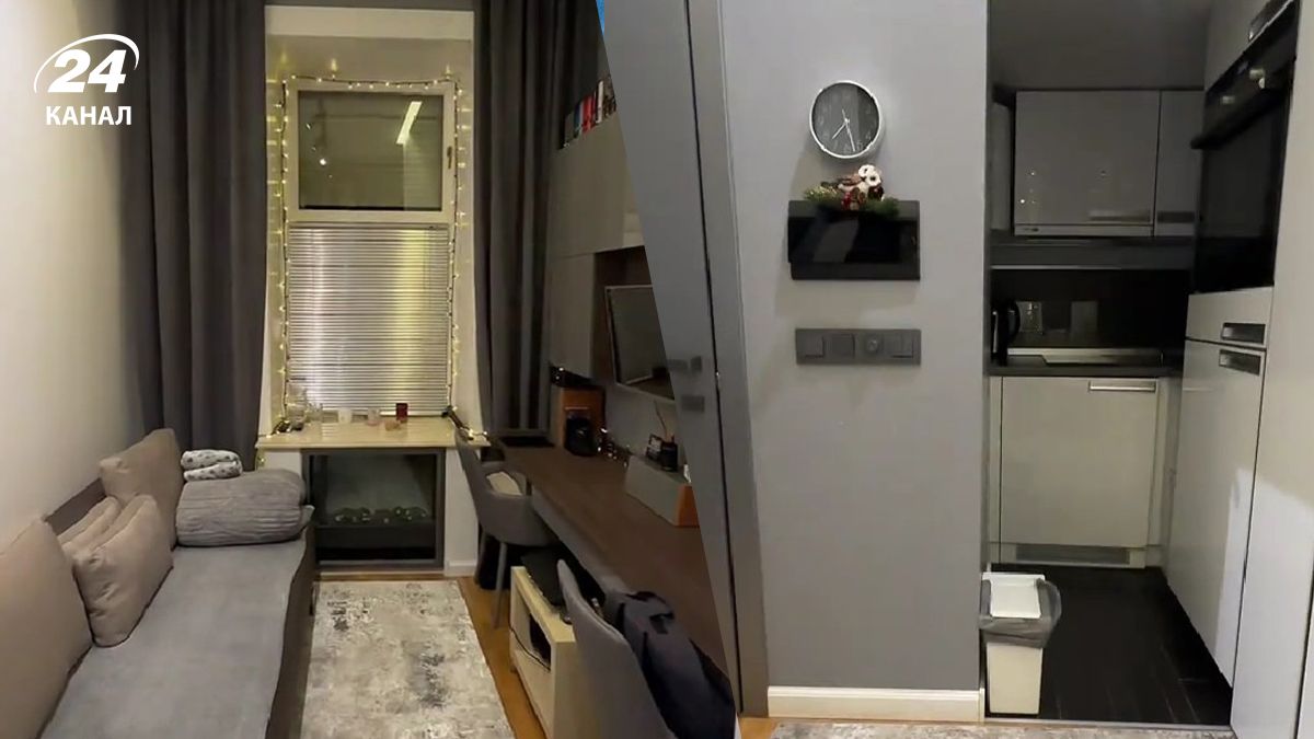 Девушка живет в квартире, площадью 18 квадратов