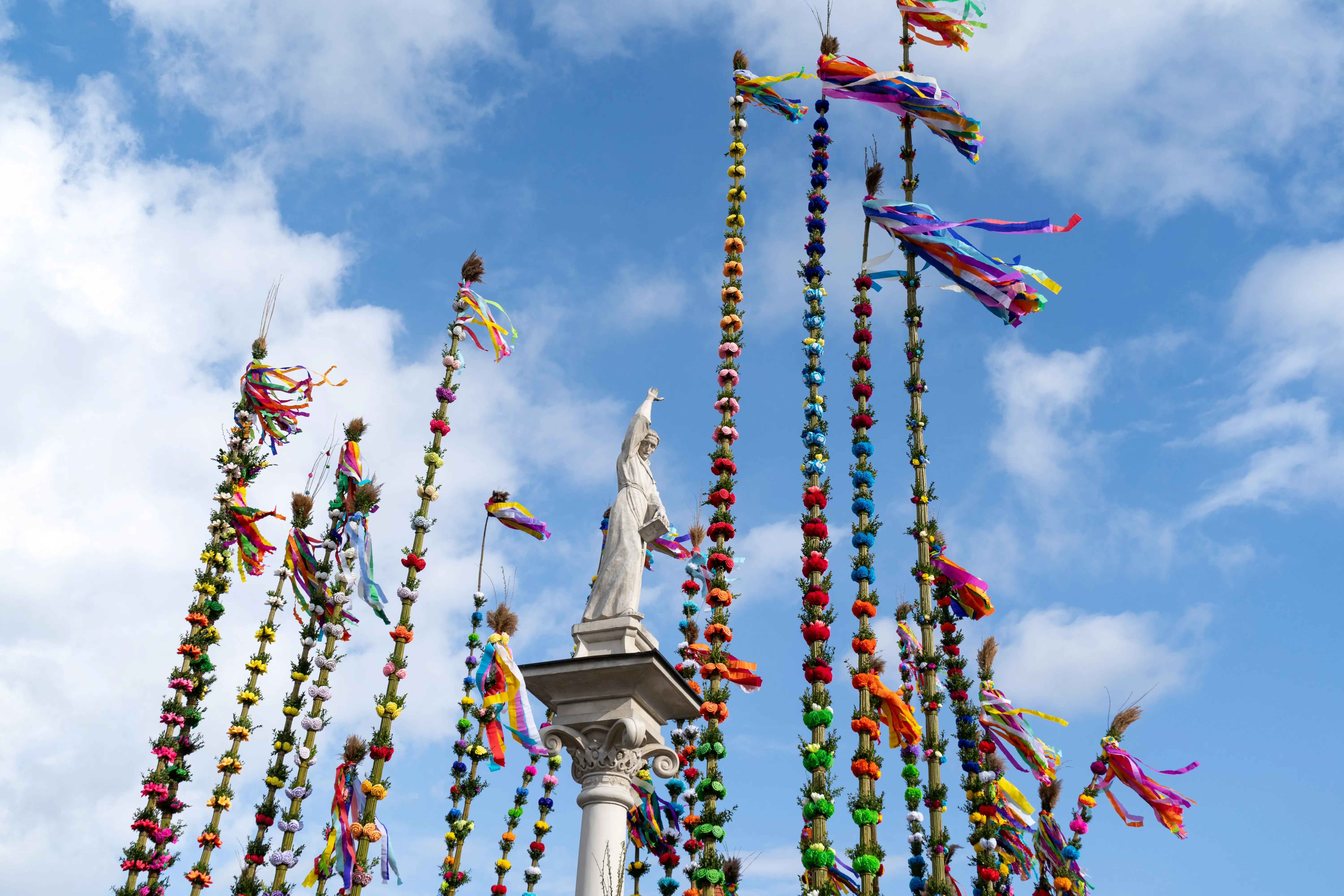 Пальма на Пальмовое воскресенье (Вербное воскресенье) в Польше Пальма на Пальмовое воскресенье (Вербное воскресенье) в Польше