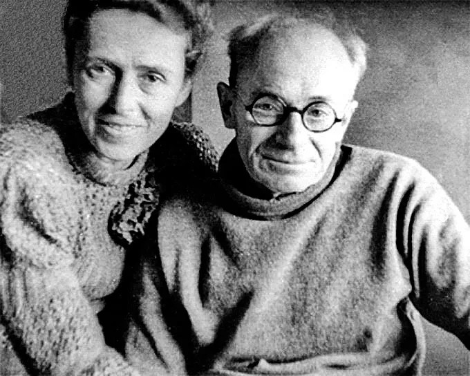 Остап Вишня с женой Варварой Остап Вишня с женой Варварой