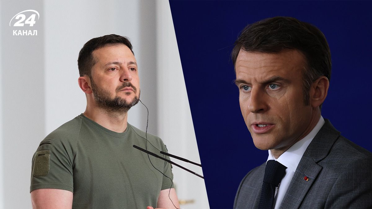 Зеленский провел разговор с Макроном Зеленский провел разговор с Макроном