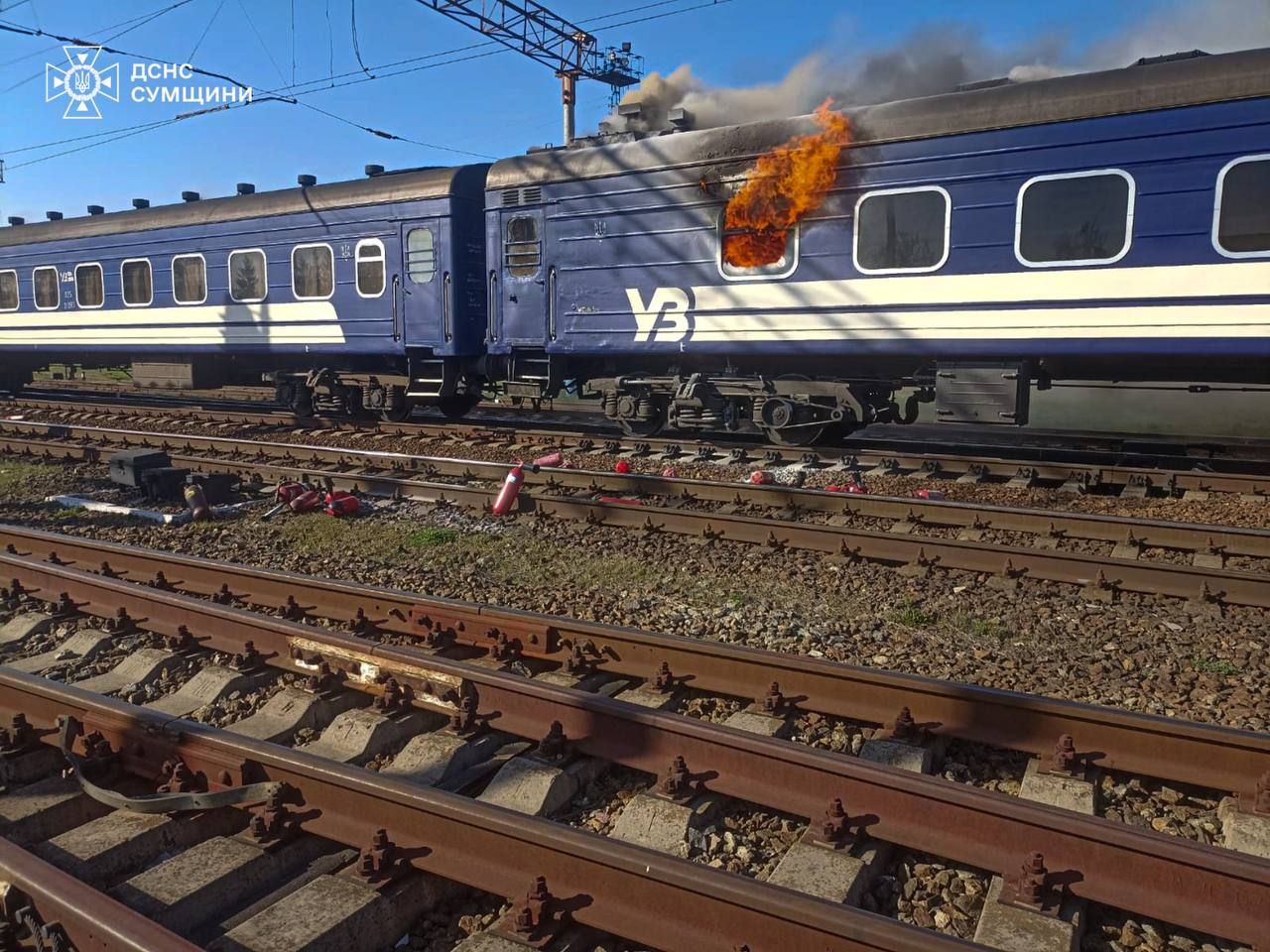 В поезде на Сумщине в результате пожара погиб железнодорожник В поезде на Сумщине в результате пожара погиб железнодорожник