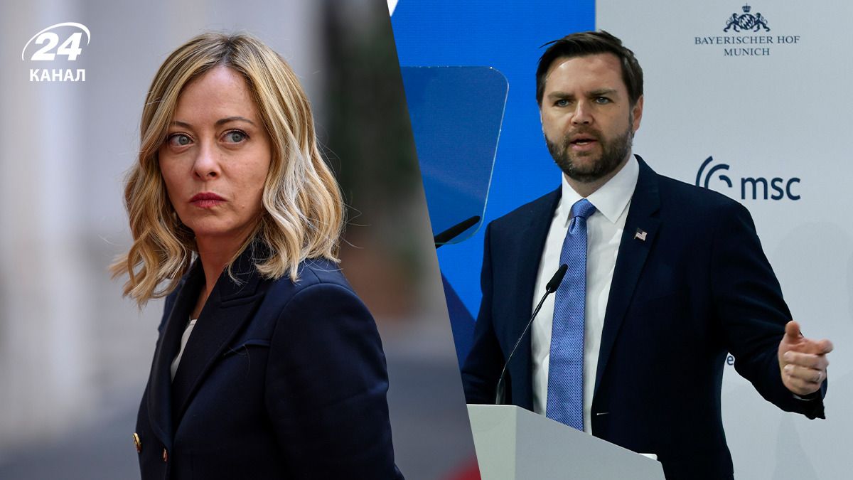 Венс висловився про Мелоні Венс висловився про Мелоні