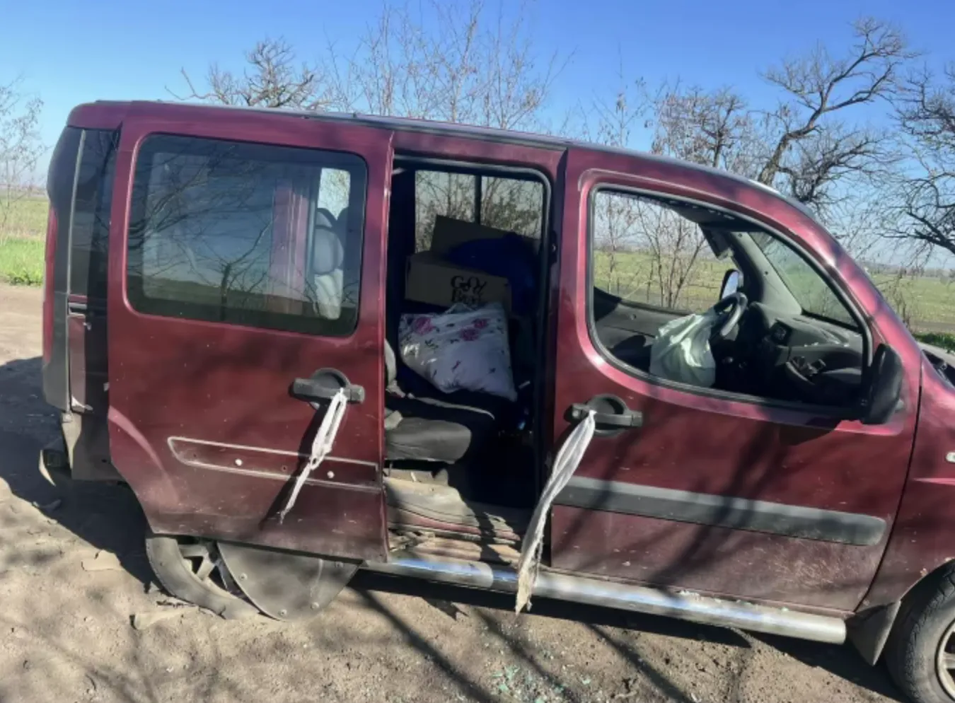 Росіяни атакували евакуаційне авто Гуманітарної місії Проліска