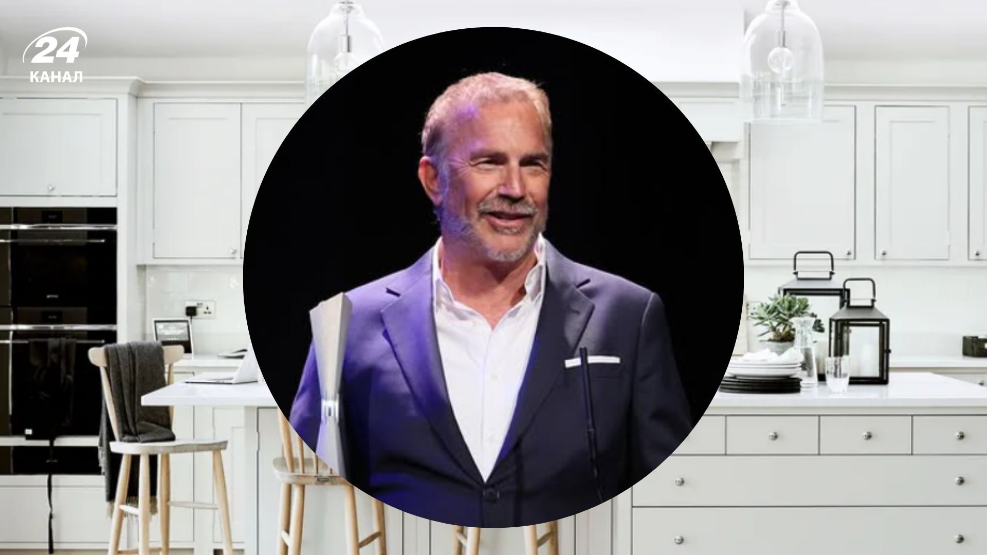 Костнер сочетает на кухне разные оттенки белого Костнер сочетает на кухне разные оттенки белого