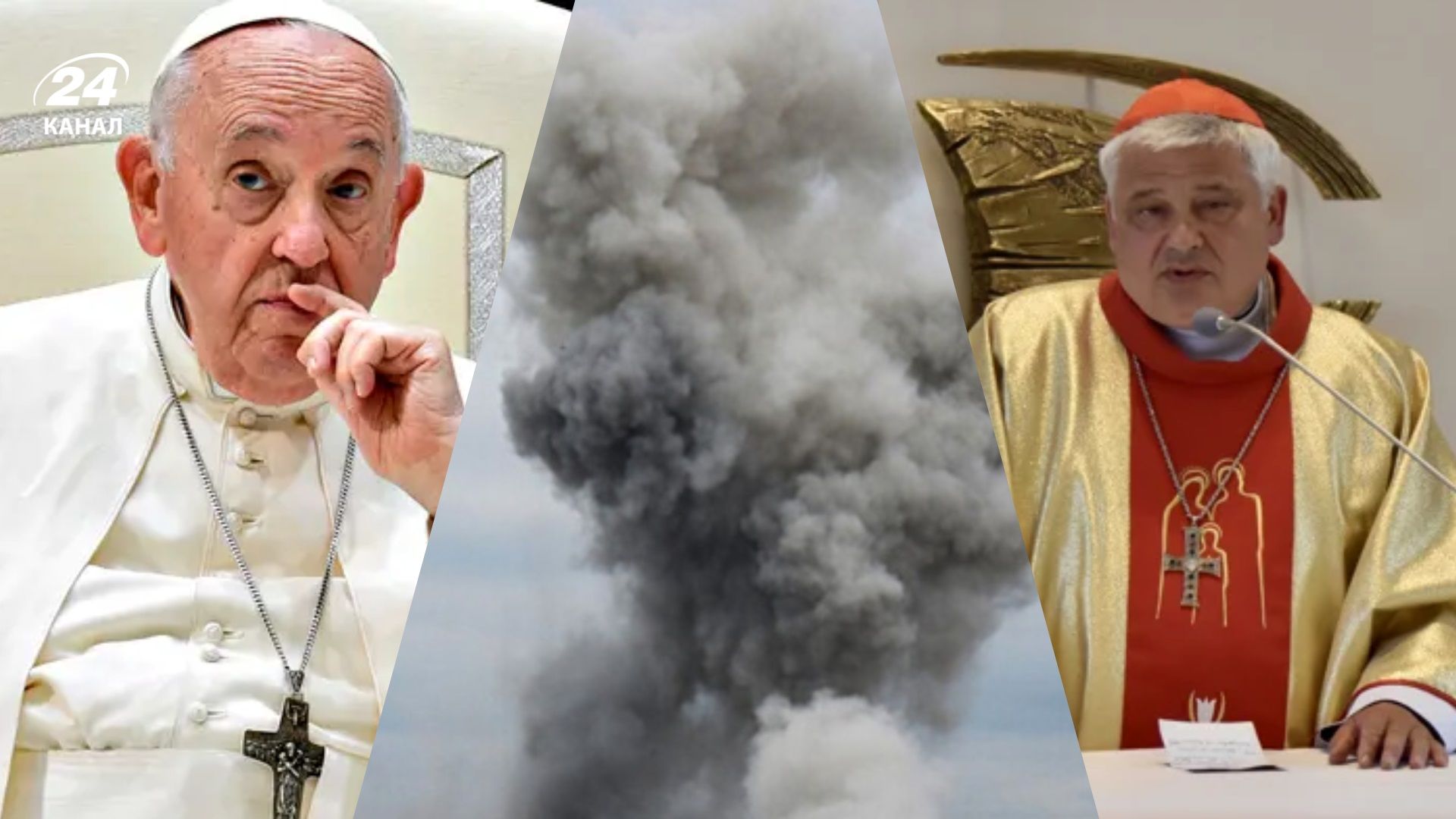 В частности, попал под обстрел: кардинал от Папы более 10 раз посещал Украину во время ви - 24 Канал