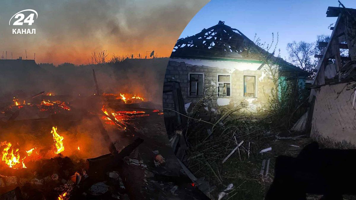 Российский удар по Сумской области Российский удар по Сумской области